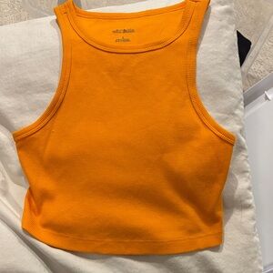 Wild Fable Vibrant Orange Crop Top